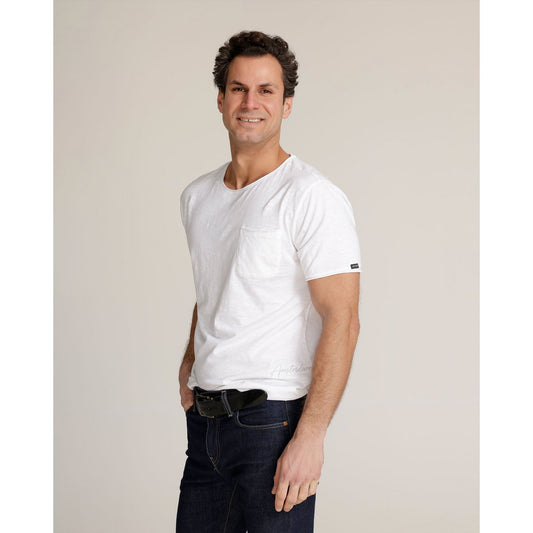 Collins Herren-Baumwoll-T-Shirt – Amsterdam Heritage – handgefertigt