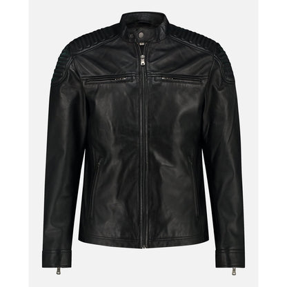 Мъжко кожено яке Hobbs │ Men's Leather Motorcycle Jacket