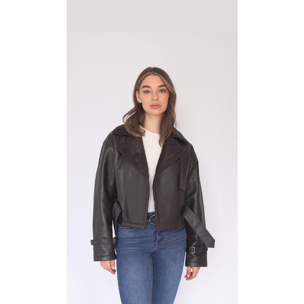 Кожено яке Alaska Leather Bomber Jacket - Amsterdam Heritage