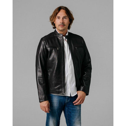 Мъжко кожено яке Hobbs │ Men's Leather Motorcycle Jacket