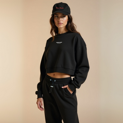 Sweatshirt ohne hood mit coolem Spruch  "GOOD ENOUGH FOR"