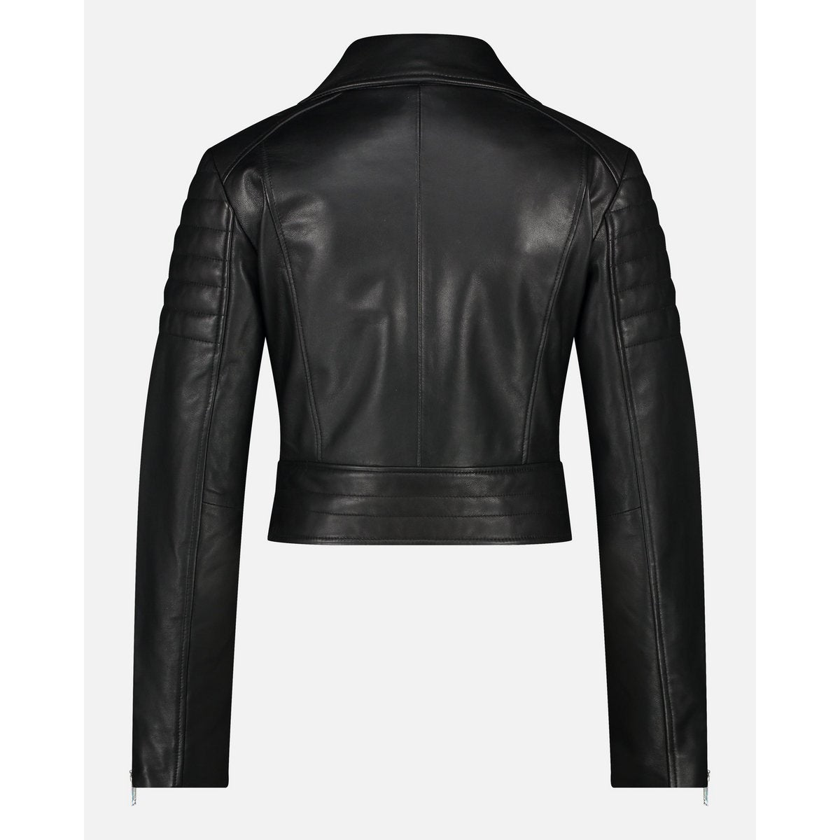 Кожено яке Cecilia - Leather Motorcycle Jacket