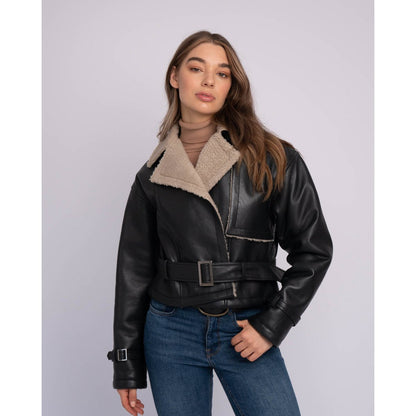Кожено яке Alaska Leather Bomber Jacket - Amsterdam Heritage