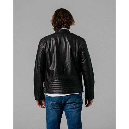 Мъжко кожено яке Hobbs │ Men's Leather Motorcycle Jacket
