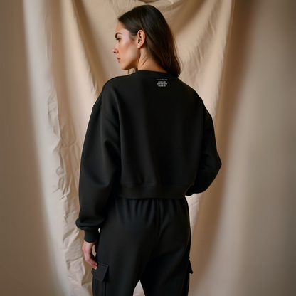 Sweatshirt ohne hood mit coolem Spruch  "GOOD ENOUGH FOR"