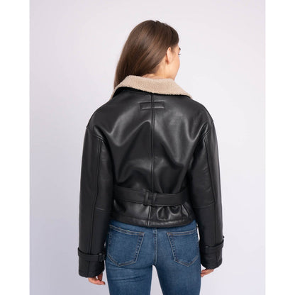 Кожено яке Alaska Leather Bomber Jacket - Amsterdam Heritage