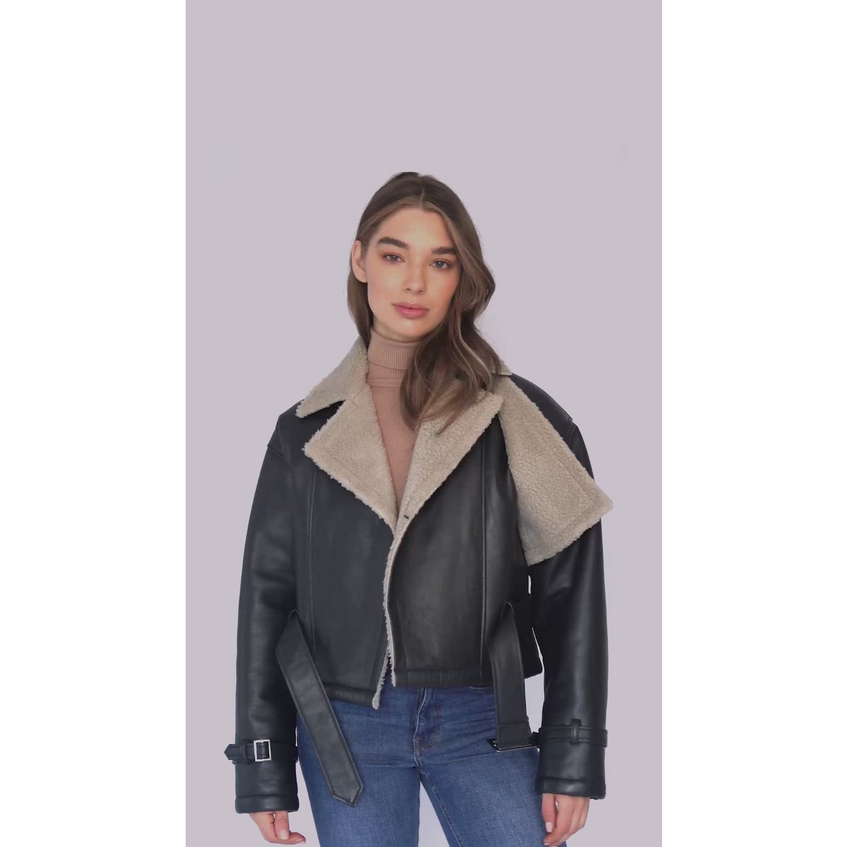 Кожено яке Alaska Leather Bomber Jacket - Amsterdam Heritage