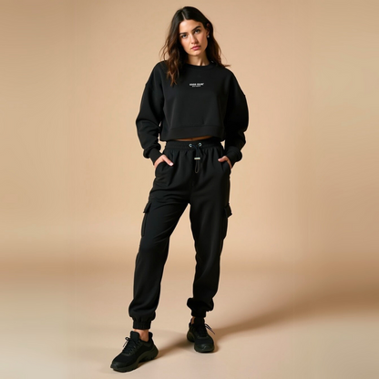 Sweatshirt ohne hood mit coolem Spruch  "GOOD ENOUGH FOR"