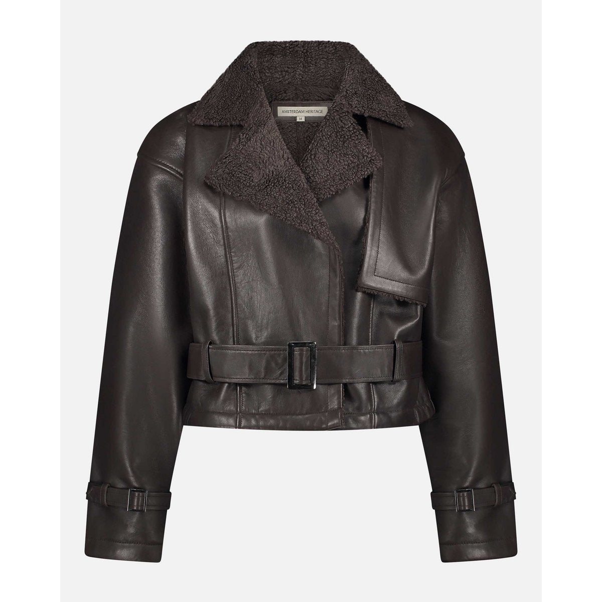 Кожено яке Alaska Leather Bomber Jacket - Amsterdam Heritage