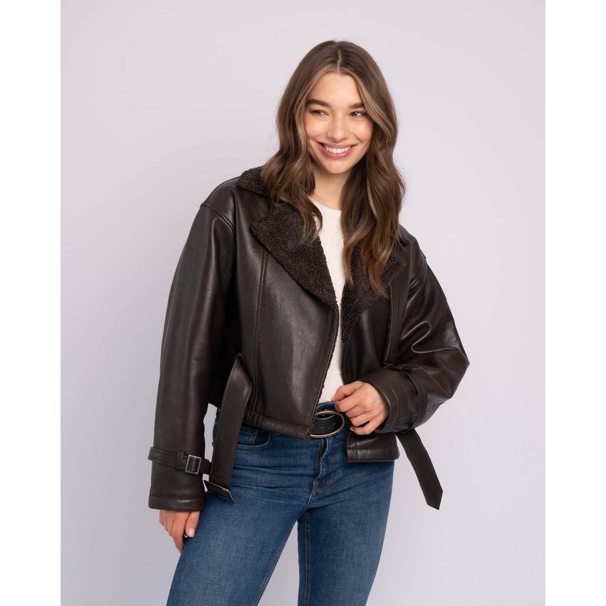 Кожено яке Alaska Leather Bomber Jacket - Amsterdam Heritage