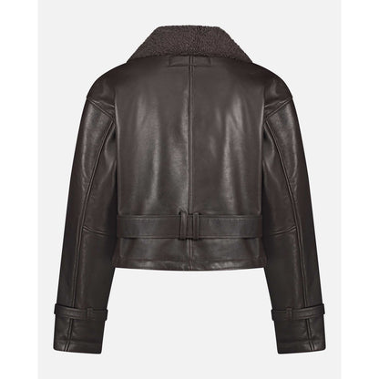 Кожено яке Alaska Leather Bomber Jacket - Amsterdam Heritage