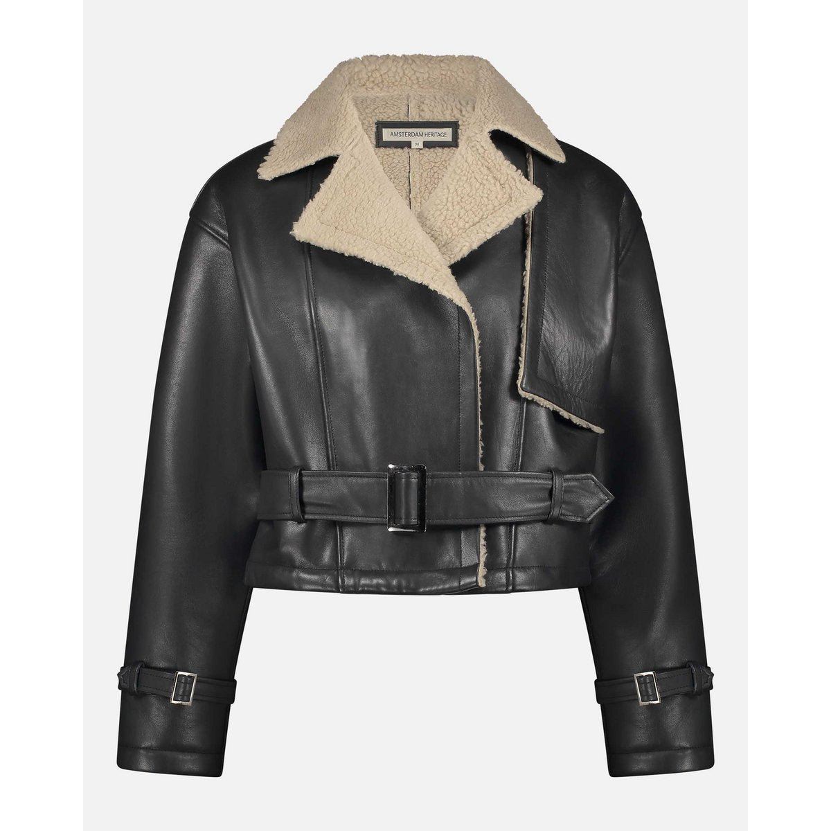 Кожено яке Alaska Leather Bomber Jacket - Amsterdam Heritage