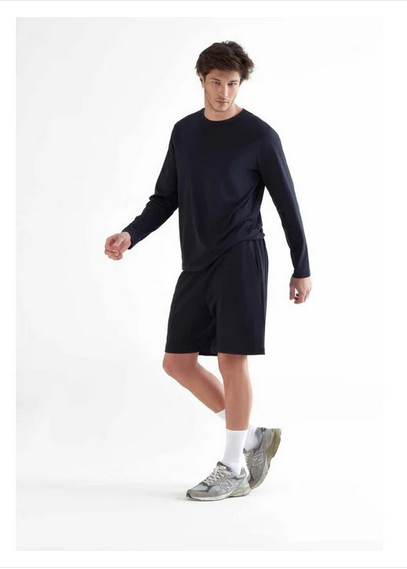 Мъжки къси панталони TENCEL™ Active – черен