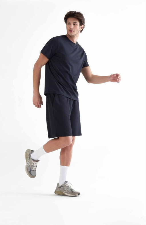 T-Shirt - Black TENCEL™ Active Herren