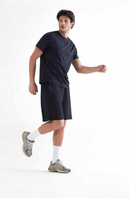 T-Shirt - Black TENCEL™ Active Herren