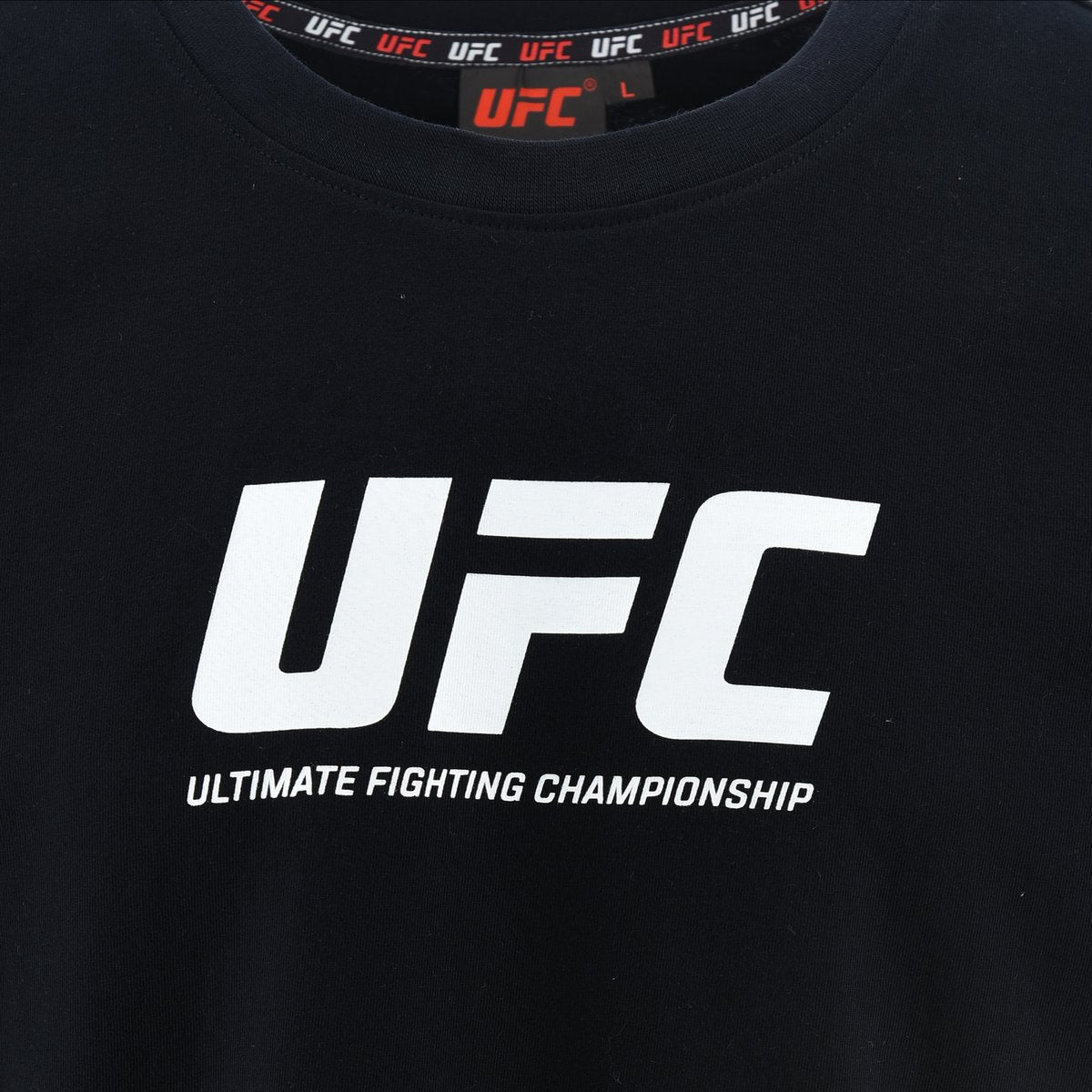 T-shirt UFC Men's Official Black  – 2025/2026 Collection