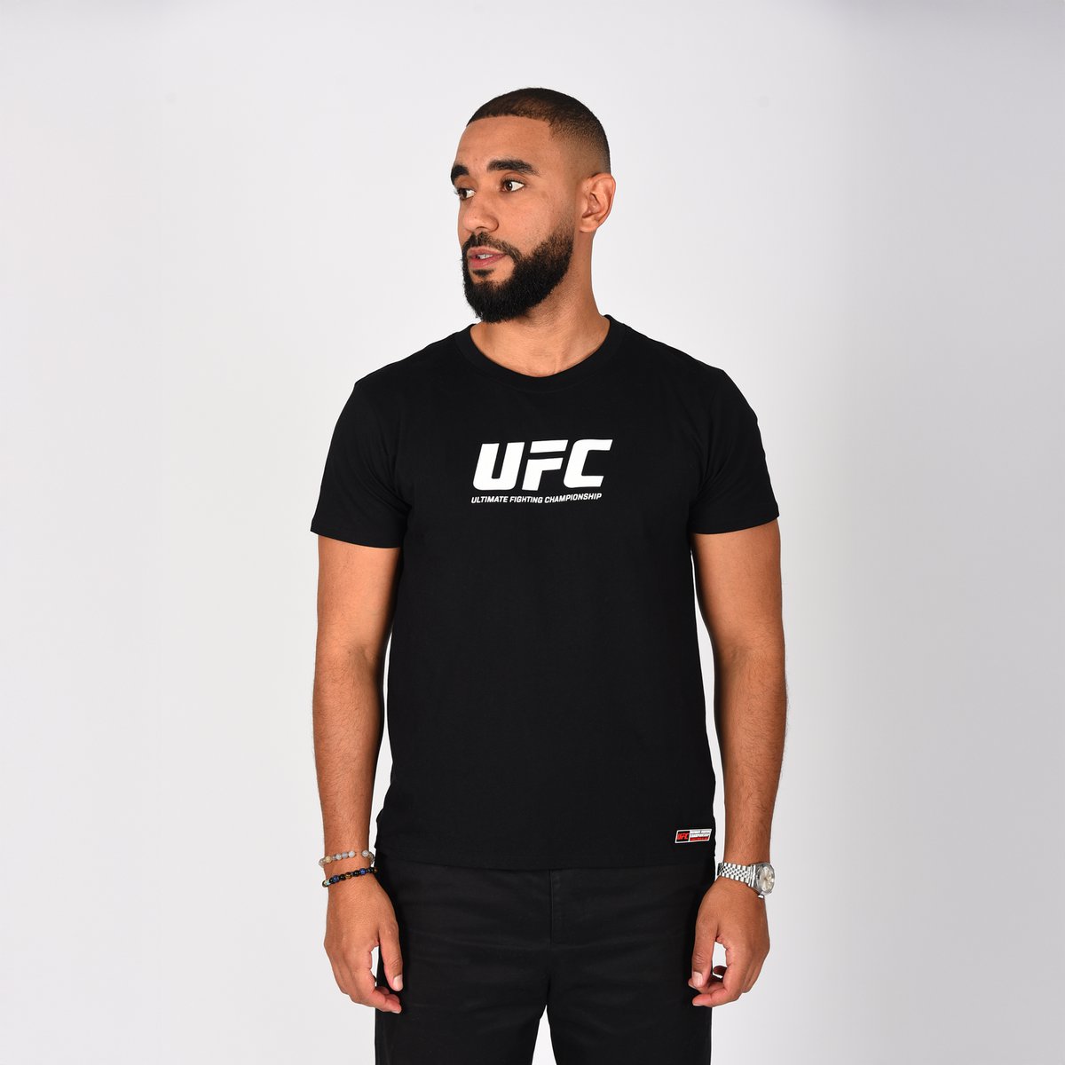 T-shirt UFC Men's Official Black  – 2025/2026 Collection