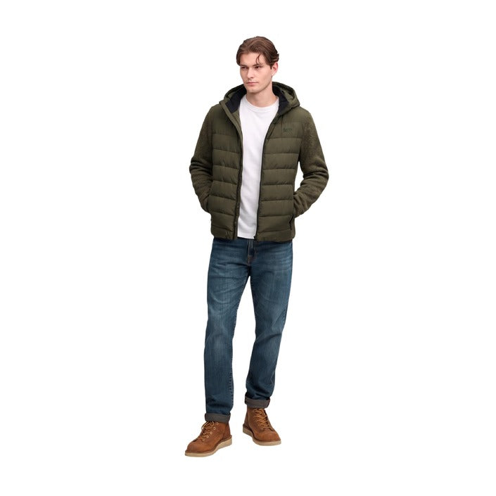 Яке с качулка хибридно за мъже Superdry