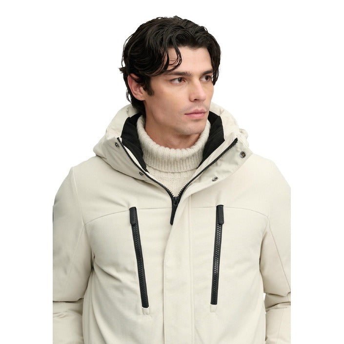 Зимно яке с качулка и цип до горе мъжко Superdry