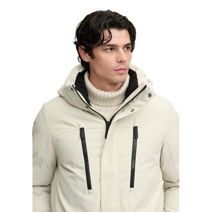 Зимно яке с качулка и цип до горе мъжко Superdry