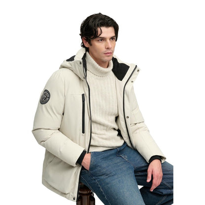 Зимно яке с качулка и цип до горе мъжко Superdry