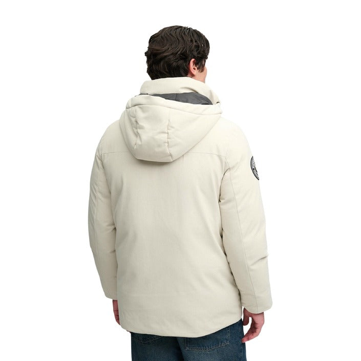 Зимно яке с качулка и цип до горе мъжко Superdry