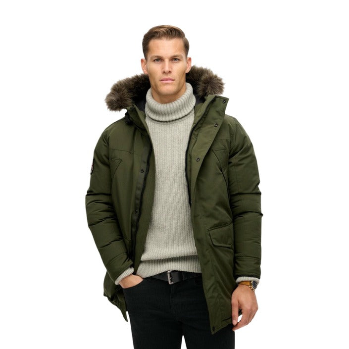 Яке с качулка SUPERDRY Everest Faux Fur Parka 