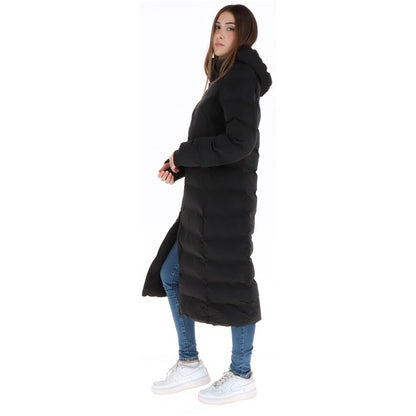 Дамско зимно Яке Superdry дълго под коляното с цип от горе до долу