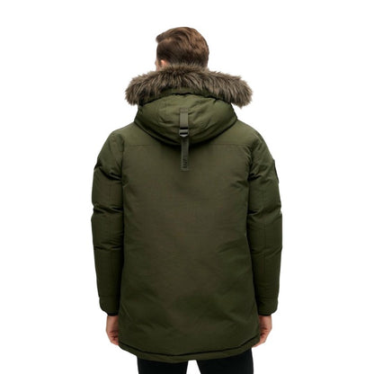 Яке с качулка SUPERDRY Everest Faux Fur Parka 
