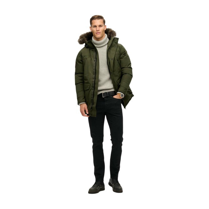 Яке с качулка SUPERDRY Everest Faux Fur Parka 